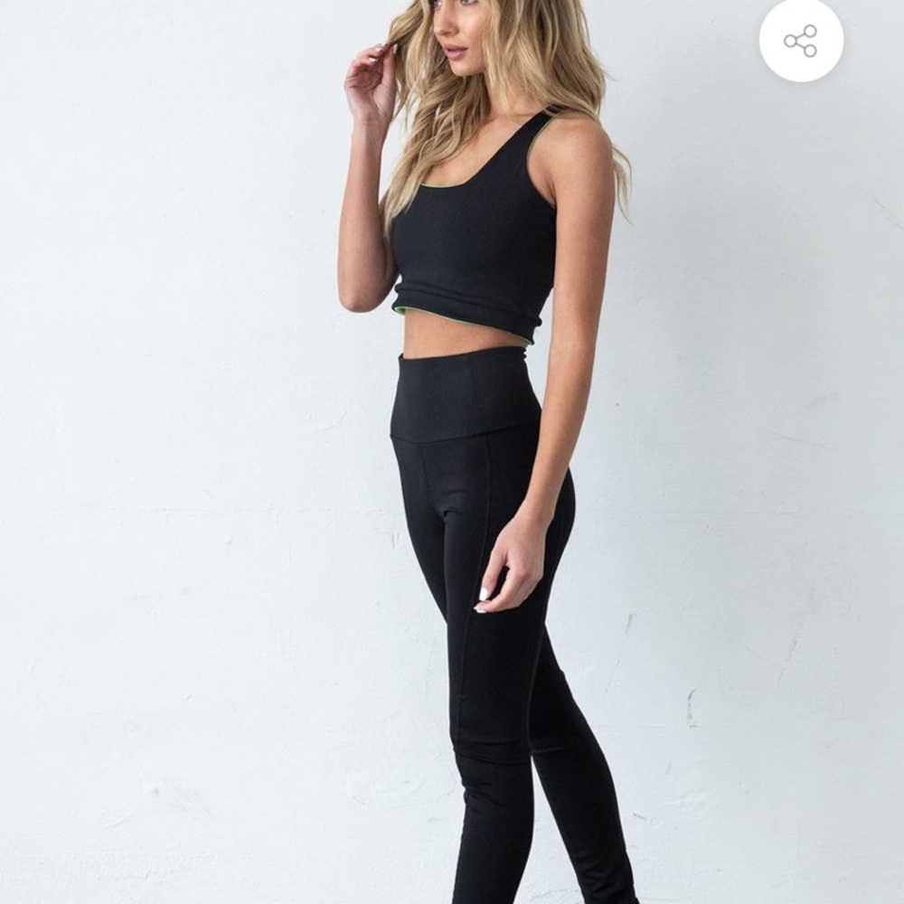 Tribe Kelley black fusion leggings